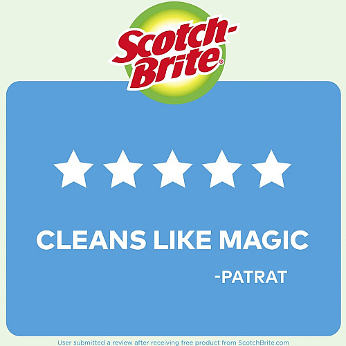 Scotch-Brite No Scratch Scrub Sponges (MP3)