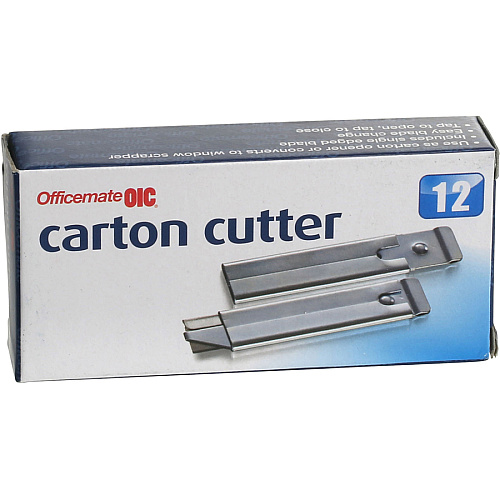 Officemate 94966 Single-Sided Razor Blade Carton Cutter