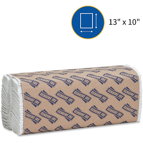 Genuine Joe Paper Towel C-fold 200 sheets White (21120)