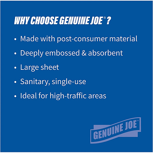 Genuine Joe Paper Towel C-fold 200 sheets White (21120)