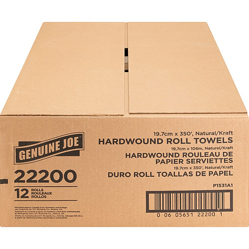 Genuine Joe Embossed Hardwound Roll Towels (22200)