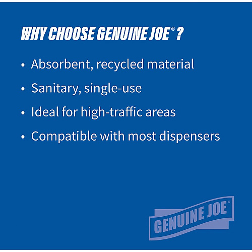 Genuine Joe Hardwound Roll Paper Towels (22300)