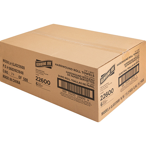 Genuine Joe Embossed Hardwound Roll Towels (22600)