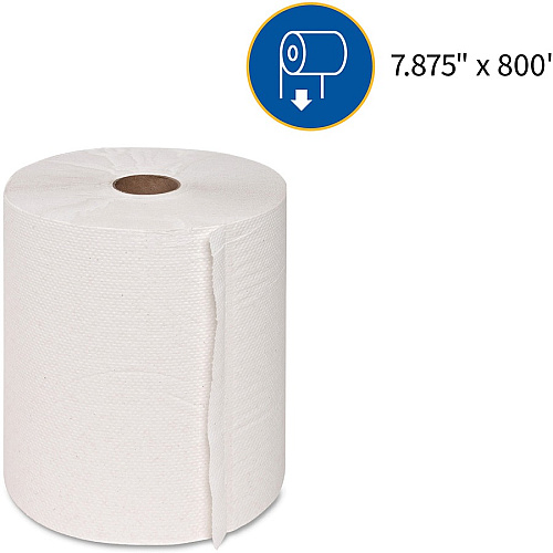 Genuine Joe Hardwound Roll Paper Towels (22700)
