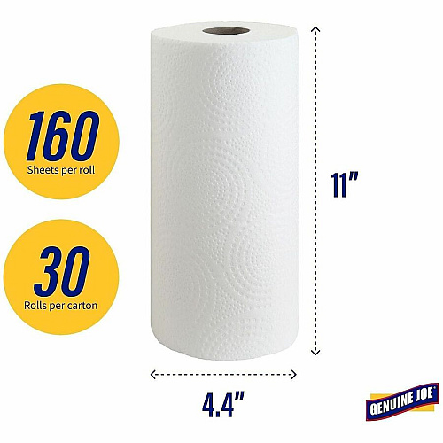 Genuine Joe Kitchen Roll Flexible Size Towels (24080)