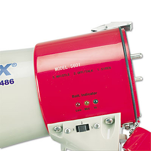 AmpliVox MityMeg Piezo Dynamic Megaphone, 15W, 5/8 Mile Range (S601)