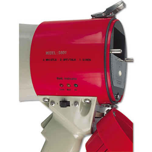 AmpliVox MityMeg Piezo Dynamic Megaphone, 15W, 5/8 Mile Range (S601)