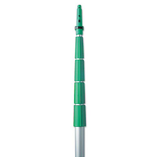 Unger TelePlus Modular Telescopic Extension Pole System, 6 ft to 30 ft, Silver (TF900)