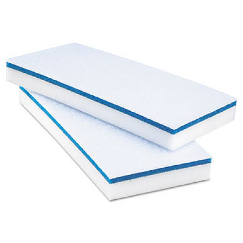 Scotch-Brite Doodlebug Easy Erasing Pad, 4 x 10, White/Blue, 20/Carton (4610)