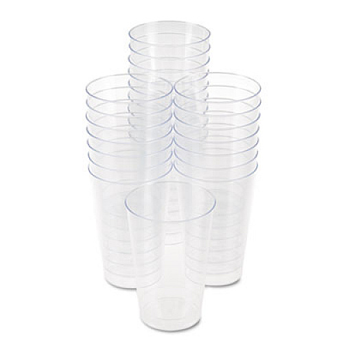 WNA Comet Plastic Tumblers, 12 oz, Clear, 500/Carton (T12)