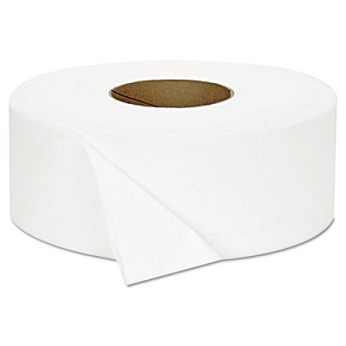 GEN JRT Jumbo Bath Tissue, Septic Safe, 2-Ply, 3.3" x 1,000 ft, White, 12 Rolls/Carton (JRT1000)