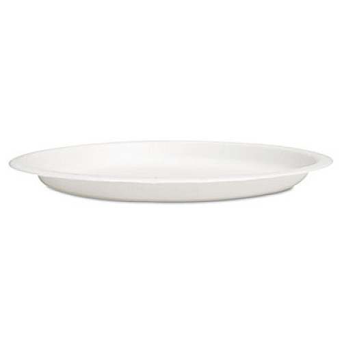 AbilityOne 7350008993054, SKILCRAFT, Paper Plates, 6" dia, 0.5" Deep, White, 1,000/Box