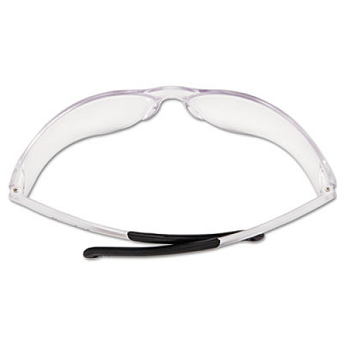 MCR Safety BearKat Safety Glasses, Frameless, Clear Single Anti-Fog Lens (BK110AF)