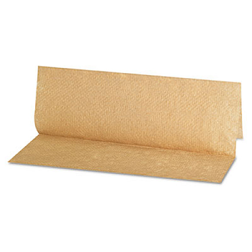 GEN Folded Paper Towels, Multifold, 9 x 9.45, Natural, 250 Towels/Pack, 16 Packs/Carton (1508)