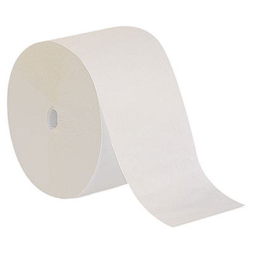 Georgia Pacific Professional Compact Coreless One-Ply Bath Tissue, Septic Safe, White, 3,000 Sheets/Roll, 18 Rolls/Carton (19374)