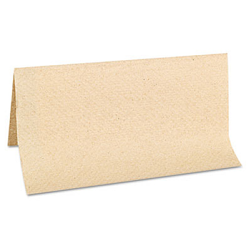 GEN Singlefold Paper Towels, 9 x 9.45, Natural, 250/Pack, 16 Packs/Carton (1507)
