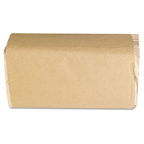 GEN Singlefold Paper Towels, 9 x 9.45, Natural, 250/Pack, 16 Packs/Carton (1507)