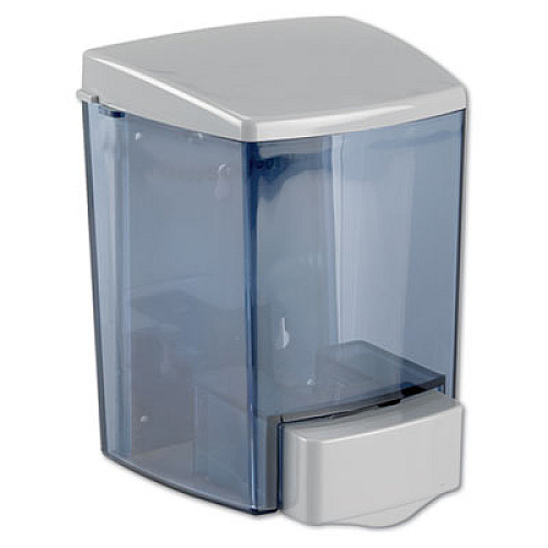 Impact Encore Bulk Foam Soap Dispenser, 30 oz, 4.5 x 4 x 6.25, Gray/Clear (9336)