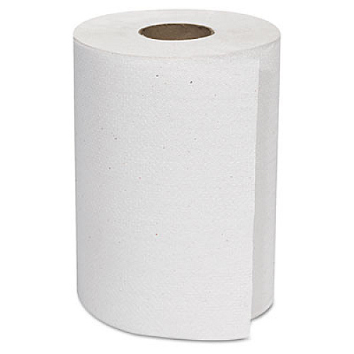 GEN Hardwound Roll Towels, White, 8" x 350 ft, 12 Rolls/Carton (GEN1800)