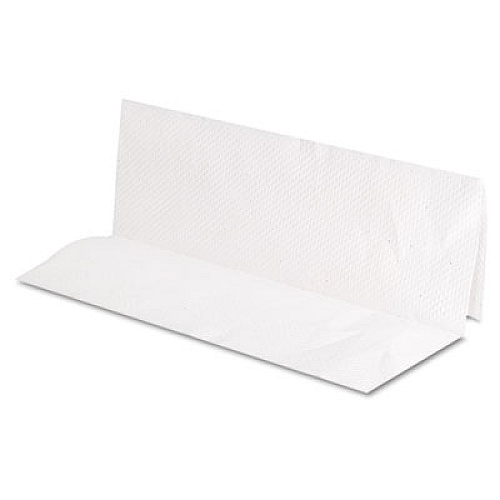 GEN Folded Paper Towels, Multifold, 9 x 9.45, White, 250 Towels/Pack, 16 Packs/Carton (1509)