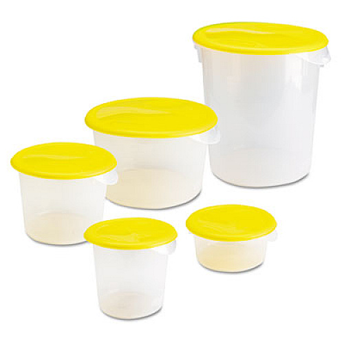 Rubbermaid Commercial 572024CLE Round Storage Containers