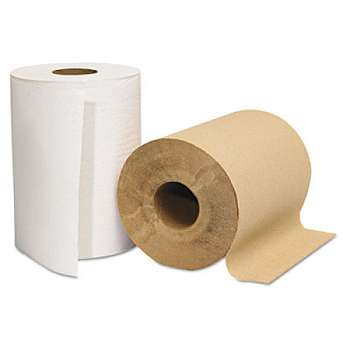 GEN Hardwound Roll Towels, Natural, 8" x 350ft, 12 Rolls/Carton (GEN1805)