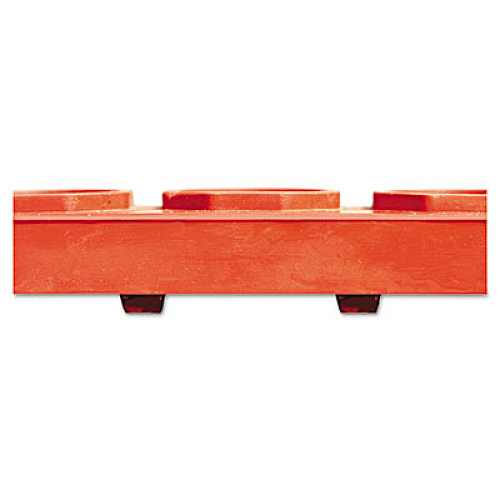 Crown Safewalk Heavy-Duty Anti-Fatigue Drainage Mat, 0.88" Thick, 36" x 60", Terra Cotta Raised Rib Perforated Surface (WSTF35TC)