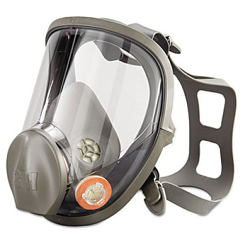 3M Full Facepiece Respirator 6000 Series, Reusable, Large (6900)