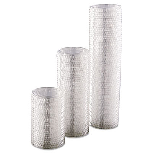 Dart Portion/Souffle Cup Lids, Fits 1.5 oz to 2.5 oz Portion Cups, Plastic, Clear, 2,500/Carton (PL200N)
