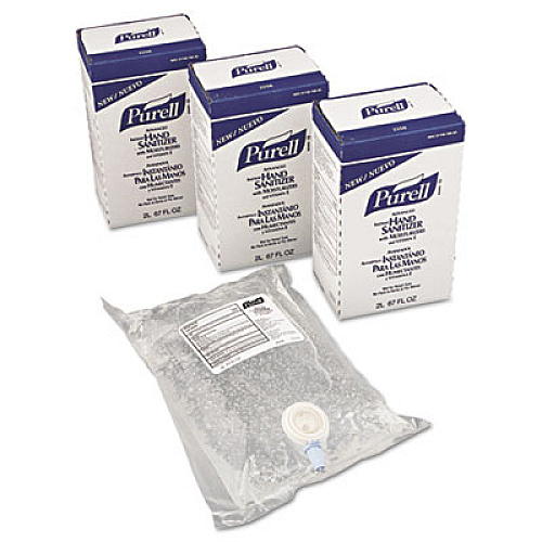 PURELL ADVANCED REFRESHING GEL HAND SANITIZER, CLEAN SCENT, 2000 ML REFILL, 4/CARTON (225604)