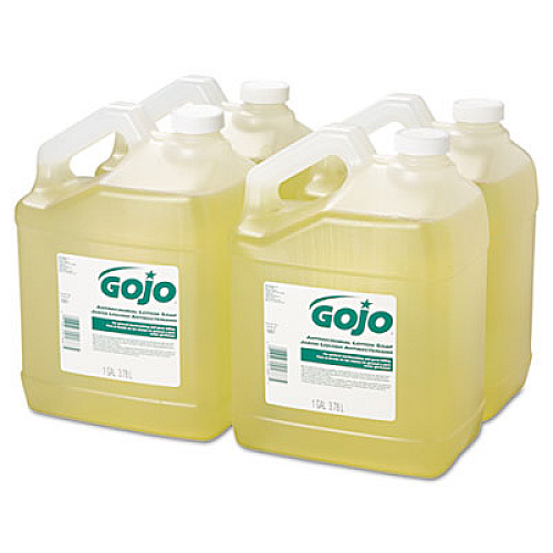 GOJO ANTIMICROBIAL LOTION SOAP, 1 GAL, 4/CARTON (188704)