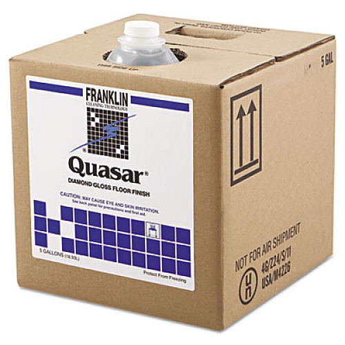 Franklin Cleaning Technology Quasar High Solids Floor Finish, 5 gal Box (F136026)