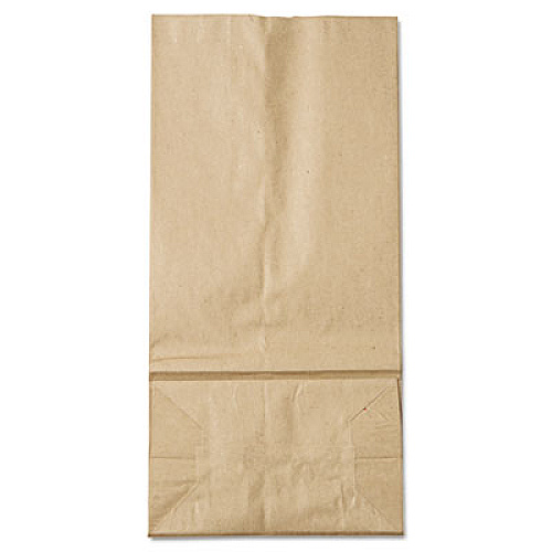 Ross & Wallace Paper Products Grocery Paper Bags, 16# Size, 40# Basis Weight, 7.75" x 4.75" x 16", Kraft, 500/Bundle (GK16500)