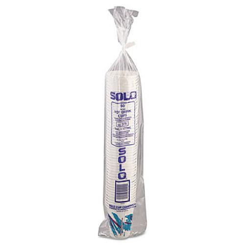 Dart Jazz Paper Hot Cups, 6 oz, White/Green/Purple, 50/Bag, 20 Bags/Carton (376JZJ)