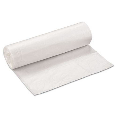 Inteplast Group High-Density Commercial Can Liners Value Pack, 33 gal, 11 microns, 33" x 39", Clear, 500/Carton (VALH3340N13)