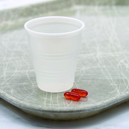 Dart High-Impact Polystyrene Cold Cups, 5 oz, Plastic, Translucent, 100/Sleeve, 25 Sleeves/Carton (Y5CT)