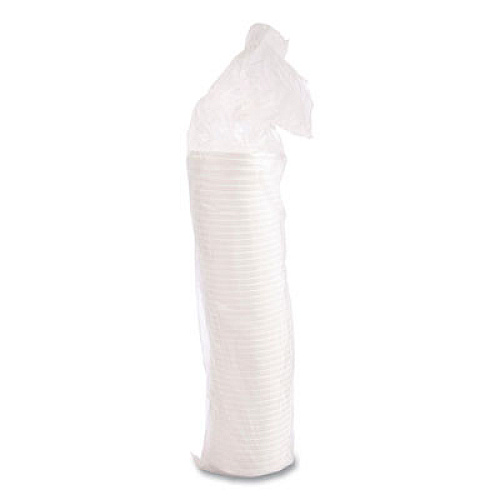 Dart Vented Foam Lids, 8 oz to 60 oz Hot Cups, White, 50/Pack, 10 Packs/Carton (32RL)