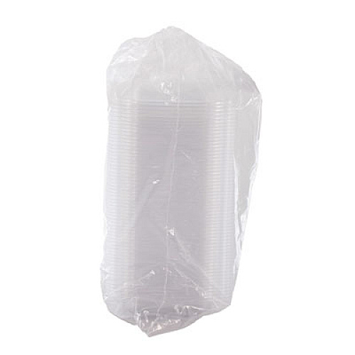 Dart ClearPac Clear Container Lids, Dome, 4.9 x 5.9, Clear, Plastic, 63/Pack, 16 Packs/Carton (C12DDLR)