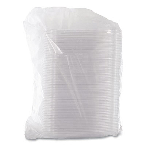 Dart ClearPac Clear Container Lids, Dome, 6.5 x 7.5, Clear, Plastic, 63/Pack, 8 Packs/Carton (C32DDLR)