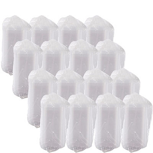 Dart ClearPac Clear Container Lids, Dome, 4.9 x 5.9, Clear, Plastic, 63/Pack, 16 Packs/Carton (C12DDLR)