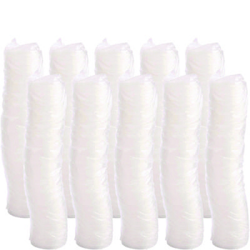 Dart Plastic Lids, Vented, Fits 4 oz Hot Cups, Translucent, 100/Pack, 10 Packs/Carton (4JL)