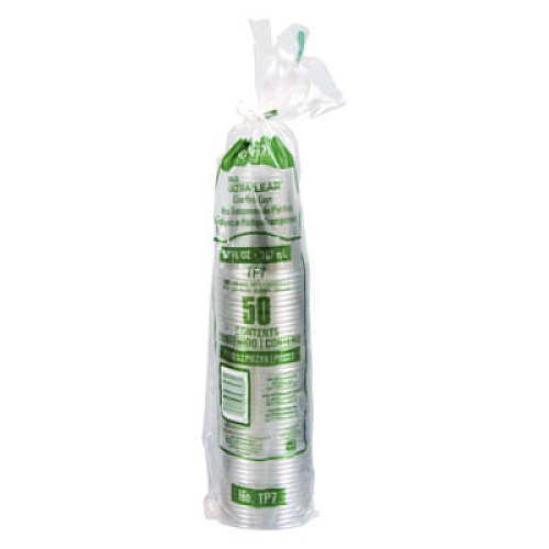 Dart Ultra Clear PETE Cold Cups, 7 oz, Plastic, Clear, 50/Pack (TP7PK)