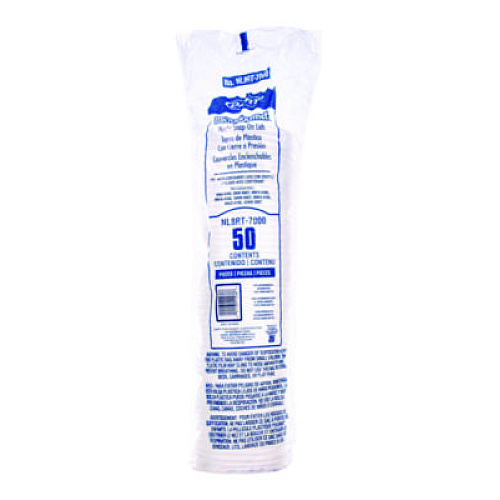 Dart Conex Deli Container Lid, Clear, Plastic, 500/Carton (NL8RT7000)