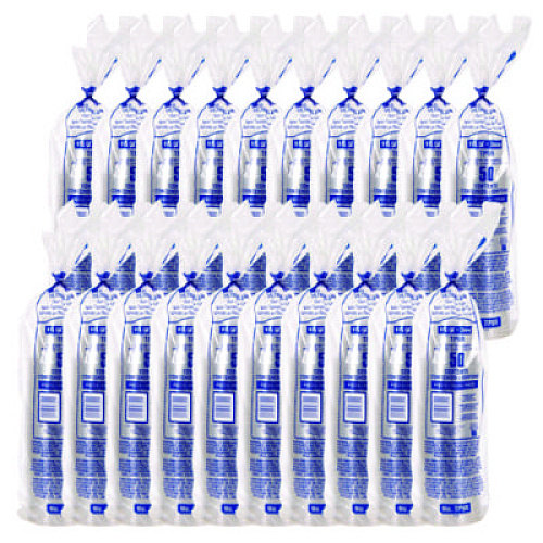 SOLO Ultra Clear PET Cups, Squat, 9 oz, Plastic, 50/Bag, 20 Bags/Carton (TP9R)