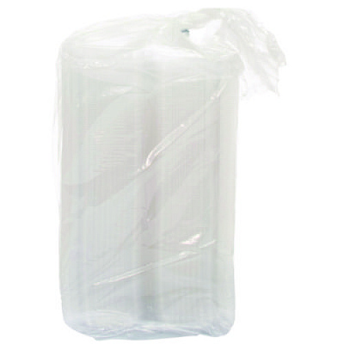 Dart StayLock Clear Hinged Lid Containers, 4.5 x 8.5 x 2.1, Clear, Plastic, 250/Carton (PET18UT1)