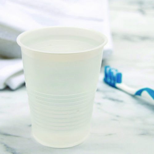 Dart High-Impact Polystyrene Squat Cold Cups, 12 oz, Plastic, Translucent, 50/Pack (Y12SPK)
