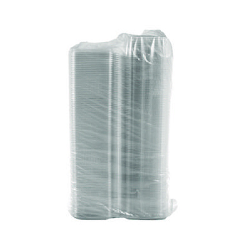 Dart ClearPac SafeSeal Tamper-Resistant/Evident Containers, Domed Lid, 32 oz, Clear, Plastic, 100/Bag, 2 Bags/Carton (CH32DED)