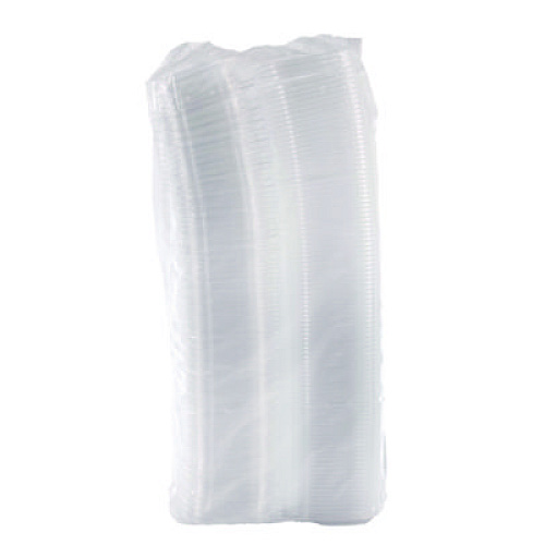 Dart ClearPac SafeSeal Tamper-Resistant/Evident Containers, Flat Lid, 8 oz, Clear, Plastic, 100/Bag, 2 Bags/Carton (CH8DEF)
