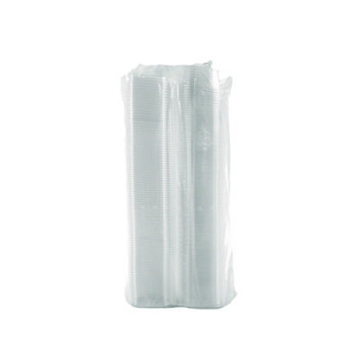Dart ClearPac SafeSeal Tamper-Resistant/Evident Containers, Domed Lid, 12 oz, Clear, Plastic, 100/Bag, 2 Bags/Carton (CH12DED)
