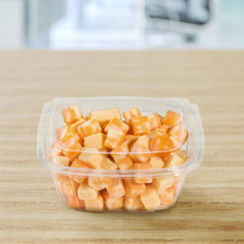 Dart ClearPac SafeSeal Tamper-Resistant/Evident Containers, Domed Lid, 12 oz, Clear, Plastic, 100/Bag, 2 Bags/Carton (CH12DED)